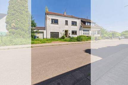 Sanierungsobjekt mit großem Grundstück und zusätzlichem Baugrundstück in Schmelz-Hüttersdorf