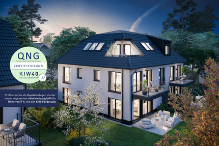 Helle NEUBAU-Gartenwohnung inkl. taghellem, großem Hobbyraum in schönster Wohnlage in Waldtrudering - München Trudering-Riem