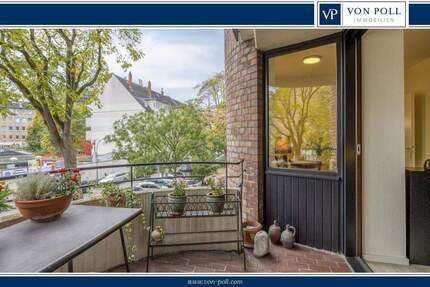 Urbanes Wohnen mit Komfort | 3-Zimmer Wohnung mit Balkon u. TG-Stellplatz - Düsseldorf Derendorf