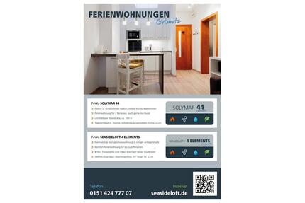 Grömitz Ferienwohnung 100m zum Strand 2 Personen WLAN - Dortmund Grevel
