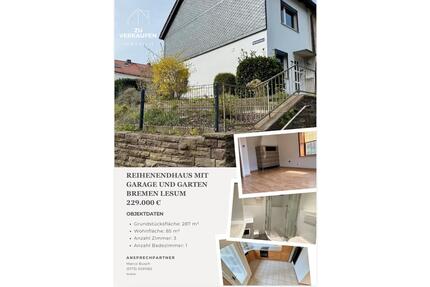 Reihenendhaus mit Ausbaureserve - Bremen Burglesum