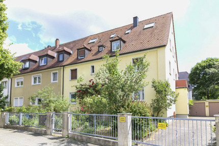 Provisionsfreie offene Maisonette-Wohnung mit Balkon und Garage - Nürnberg Hasenbuck
