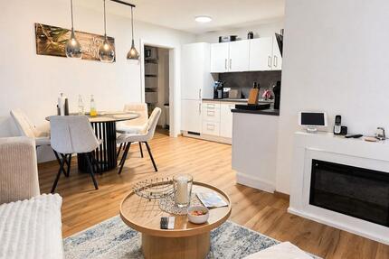 Neuwertige 2,5 Zimmer Souterrain Wohnung mit Einbauküche+Terrasse - Hechingen