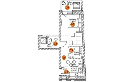 Wohnung zum Kaufen in Fridingen an der Donau 104.000,00 € 30.91 m²