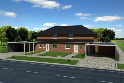 Doppelhaushälfte in 27419 Sittensen-Kalbe - Haus mit Garten