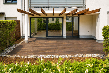 Moderne 3,5 Zi-Erdgeschosswohnung mit Südterrasse & Gartenanteil in gefragter Wohnlage, Echterdingen - Leinfelden-Echterdingen