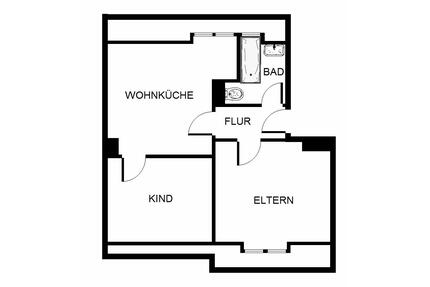 2-Zimmer-Wohnung in Gelsenkirchen Scholven