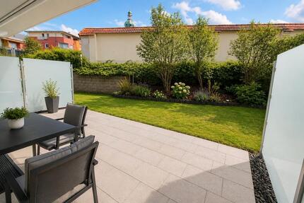 Moderne barrierefreie 2-Zimmer-Gartenwohnung mit großer Terrasse - Amberg