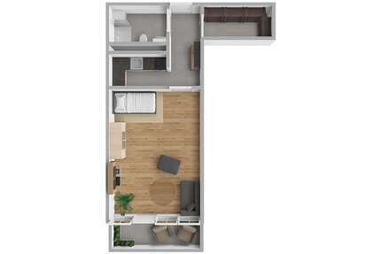 Wohnung zum Mieten in Frankenthal (Pfalz) 640,00 € 47 m²