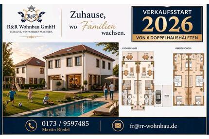 Haus Doppelhaushälfte + Pool - 495.000,00&nbsp;EUR Kaufpreis, ca.&nbsp; 120,00&nbsp;m&sup2; in Coswig (PLZ: 01640)