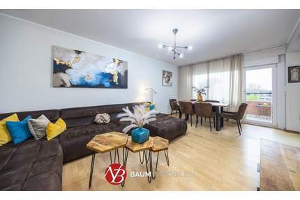 Familienfreundliche 4-Zimmer-Wohnung mit Balkon in Meerbusch-Büderich