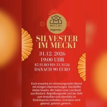 Silvesterparty 2026 in Hagenow im MECKI