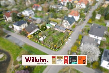 Bauträgerfreies Grundstück | Garage | in 5 Minuten mit ÖPNV in der Innenstadt | Teilung möglich - Leipzig Wiederitzsch