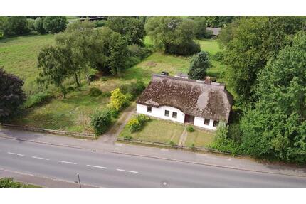 Reetdachhaus Reetdach Haus 2.909qm Grundstück von privat - Hennstedt