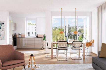 Barrierefreie 3-Zimmer-Wohnung mit Aufzug - Freiburg Haslach