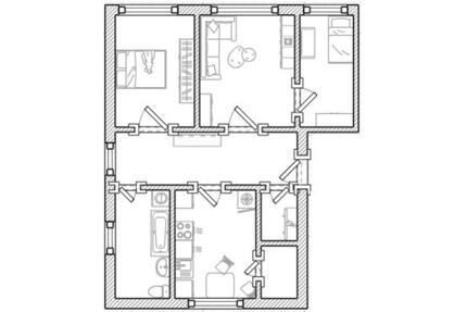 gemütliche Wohnung in der Nähe von Templin
