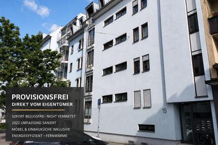 Wohnung in Stuttgart-Mitte: Provisionsfrei, leerstehend, saniert