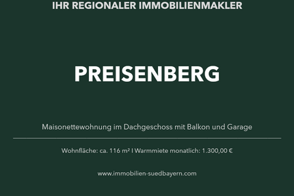Wohnung zum Mieten in Landshut 1.150,00 € 116 m²