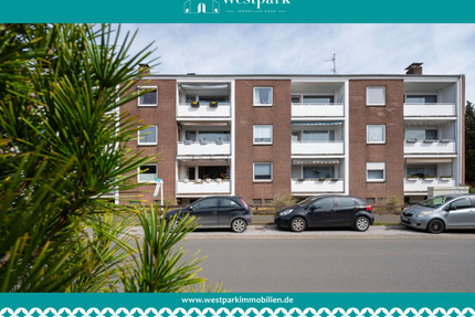 Freiwerdende 3-Zimmer Etagenwohnung mit Loggia und Einzelgarage - Duisburg Rumeln-Kaldenhausen