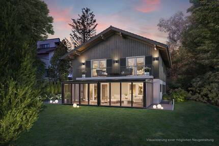 Leben am Park. Einfamilienhaus in absolut ruhiger Lage. - München Thalk.Obersendl.-Forsten-Fürstenr.-Solln