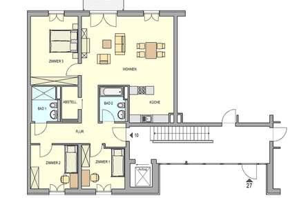 Wohnung zum Mieten in Weinböhla 1.392,00 € 116 m²