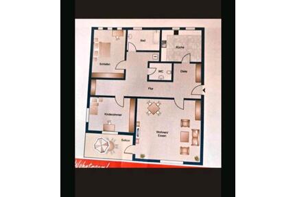Wohnung zu verkaufen - 250.000,00&nbsp;EUR Kaufpreis, ca.&nbsp; 74,00&nbsp;m&sup2; in Eningen unter Achalm (PLZ: 72800)