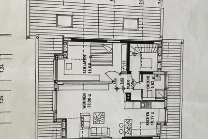 2 Zimmer Wohnung Heppenheim mit EinbaukücheTeilmöbiliert - Heppenheim (Bergstraße)