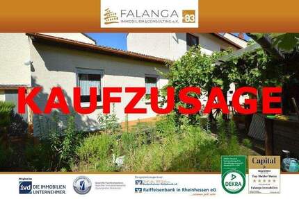 Falanga Immobilien - 1-2 Fam.Hs. mit vielfältigen Möglichkeiten & tollem Hof-Gartenbereich in Bud. - Budenheim