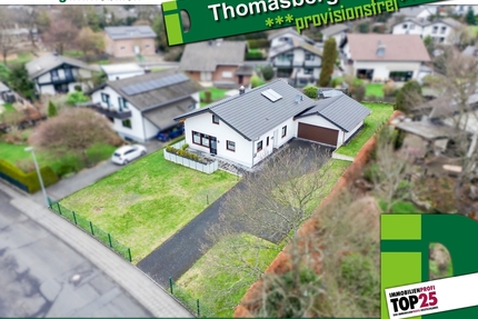 Neuwertiger Bungalow auf einer Ebene mit großer Garage in Königswinter-Thomasberg