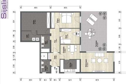 Wohnung zum Kaufen in Haan 269.000,00 € 101 m²