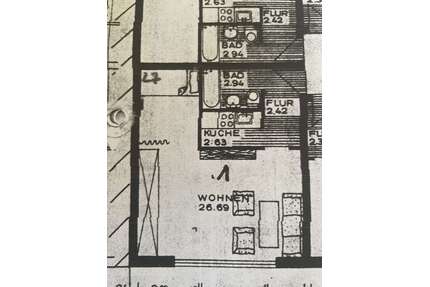 Wohnung zum Mieten in Heidelberg 600,00 € 35 m²