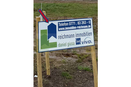 Baugrundstück (Flst. 9340) ca. 450 m² Neubaugebiet Falkenäcker Stangenäckerle - Muggensturm