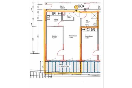64qm Wohnung mit Balkon sofort zur Verfügung. - Bad Salzschlirf