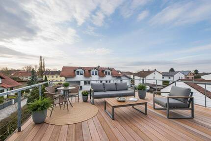 Modernes Wohnen mit Aussicht-Kernsanierte 2-Zi-Wohnung mit Dachterrasse in Ittling - Straubing