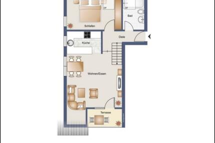 Provisionsfreie 2,5 Zimmer Wohnung inkl Garage und Balkon - Benningen am Neckar