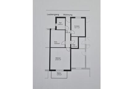 3-Zimmer-Neubauwohnung mit Einbauküche - Passau Maierhof