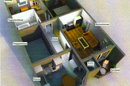Barrierearme 3-ZKB-Whg mit Terrasse und Stellplatz | Ruhbank - Pirmasens Niedersimten
