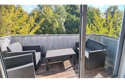 Möblierte 2-Zimmer-Wohnung mit Blick auf den schönen Stadtwall - Schrobenhausen