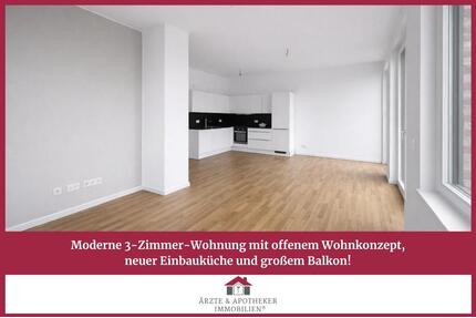 Moderne 3-Zimmer-Wohnung mit offenem Wohnkonzept, neuer Einbauküche und großem Balkon! - Potsdam