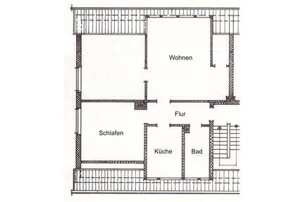 Dachgeschosswohnung in Recklinghausen-Süd