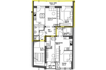 Moderne 56qm Wohnung in zentraler Lage - Düsseldorf Stadtmitte