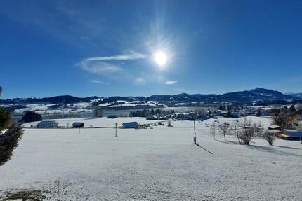 Erstbezug (Neubau): 3-Zimmer-Wohnung traumhafter Panoramablick - Sulzberg