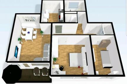 Helle 3 Zimmer Wohnung in ruhiger, zentraler Lage in Vellmar West