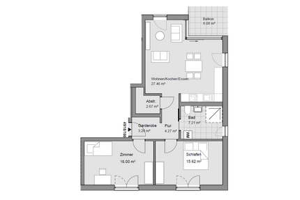 Wohnung zum Mieten in Ravensburg 1.195,00 € 79.47 m²