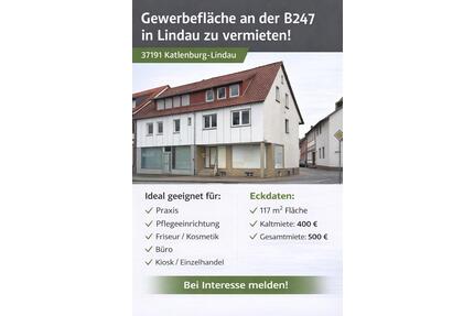 Büro- und Ladenfläche in Katlenburg-Lindau
