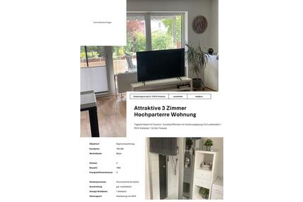Attraktive 3 Zimmer Hochparterrewohnung - Einbeck