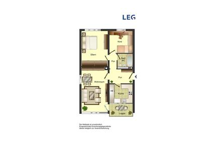 3-Zimmer-Wohnung in Barntrup Barntrup