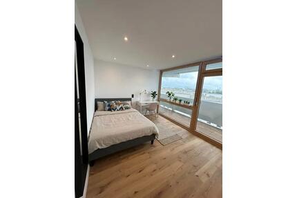 Möblierte WG-Zimmer im 9. OG 4 hochwertig möblierte Zimmer in einer frisch sanierten 4er-WG · Wohnung 56 · U3 Obersendling & S-Bahn Siemenswerke fußläufig - München Sendling-Westpark