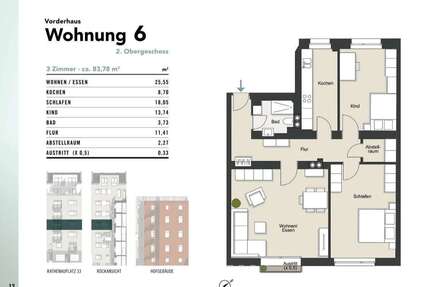 Wohnung zum Kaufen in Köln 579.000,00 € 83.78 m²