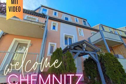 ++ ideal für Singles: gemüliche 2-Raum mit Balkon & Tageslichtbad - abseits der Großstadt ++ - Chemnitz Grüna